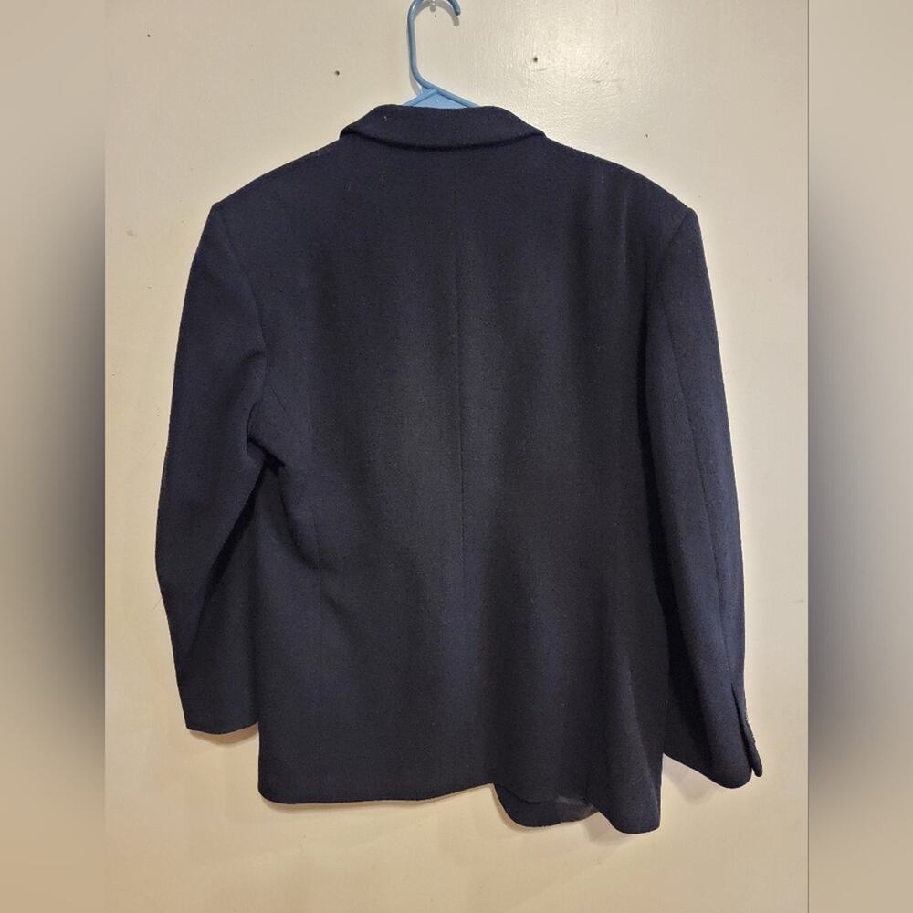 Mens 42R Alfani Made by Macys Black Blazer - Picture 3 of 11